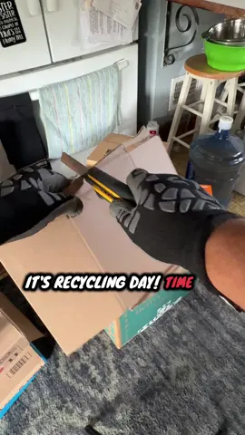 I don’t want my wife or kids handling a sharp razor blade to cut up card board on recycling day! This @WORX  perfect! #worx #tools #viral #foryou #fyp