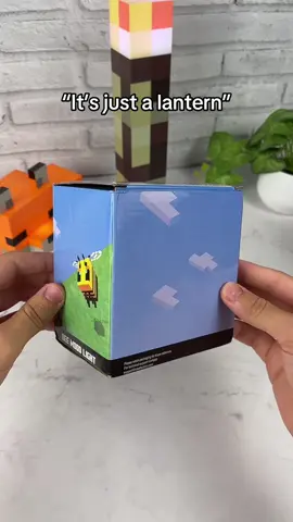 Best gift for a Minecraft player 🥹 #Minecraft #relatable #nostalgia #fyp #minecraftlantern 