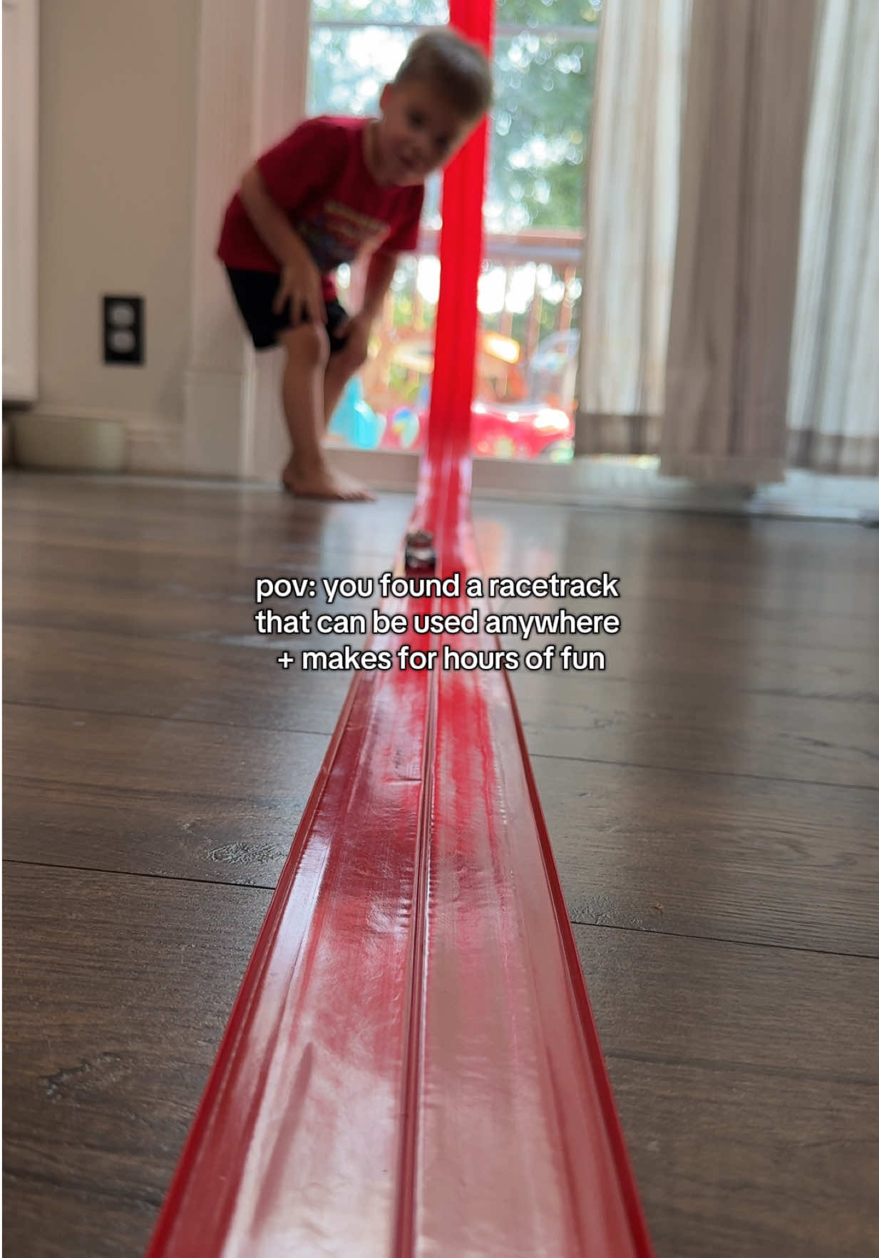 a must have for any car loving toddlers! my son absolutely loves this 🏎️ #toddlertoys #toycars #toyracetrack #kidstoys #toysforboys 