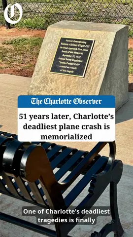 For 51 years, the crash of Flight 212 wasn’t publicly memorialized in Charlotte. You can now find this bench at Charlotte Douglas Airport’s Overlook park, a tribute to the 72 lives lost on Sept. 11, 1974, when Eastern Airlines Flight 212 crashed just miles from the runway. The bench, created with support from victims’ families and airport officials, gives the community a place to grieve and reflect. Flight 212 also changed aviation forever. The tragedy led to the FAA’s “sterile cockpit” rule, a critical safety regulation that still protects passengers today. Now, with two memorials in Charlotte, Flight 212 and those aboard will long be remembered. ✍️ Scott Fowler 🎥 Shane Connuck 🔗 Visit our website for more