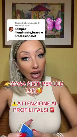 Risposta a @Anna Rita Pala #tarocchiinterattivi #consulti #riscontri #amore 