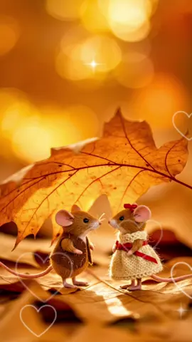 🐭💕 Tiny Mice in Love | A Cozy Cottagecore Autumn Story 🍂✨ Fall in love with this heartwarming short story of two tiny mice finding each other in a world full of golden leaves and cozy moments. This is more than just a cute tale—it’s a reminder that love can be found in the smallest places. 🧡 If you love cozy vibes, autumn colors, and sweet stories, this one’s for you. Let me know in the comments if it made you smile today! tiny mice love story, cozy autumn animation, wholesome short story, romantic autumn vibes, cute animal couple, cozy storytelling short, mice in love, autumn love short video, ai art