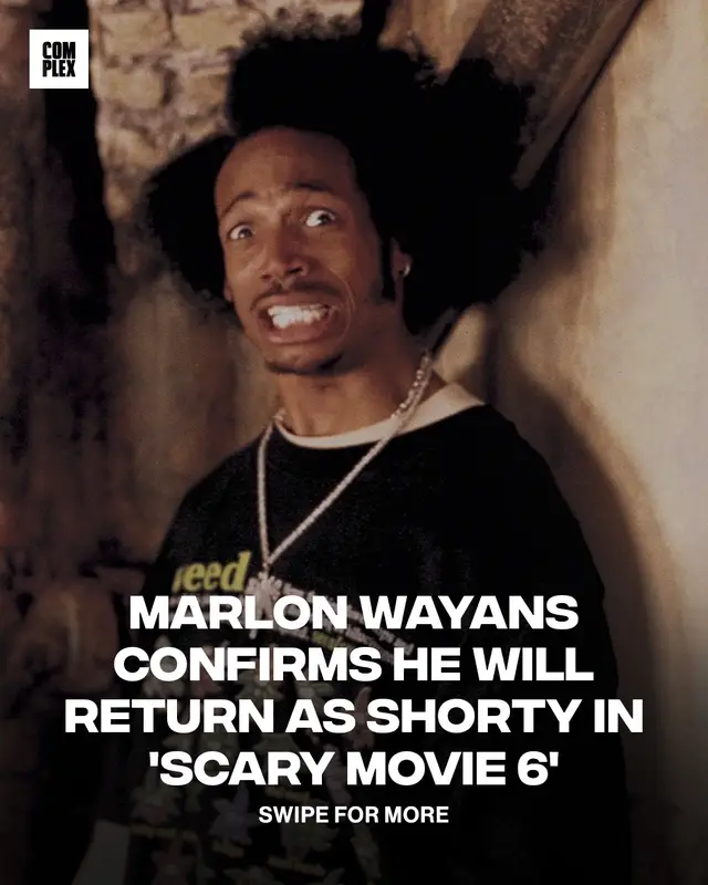 Need a whole reunion for this movie 🔥👀 Marlon Wayans confirmed he’s set to return as Shorty in ‘SCARY MOVIE 6’