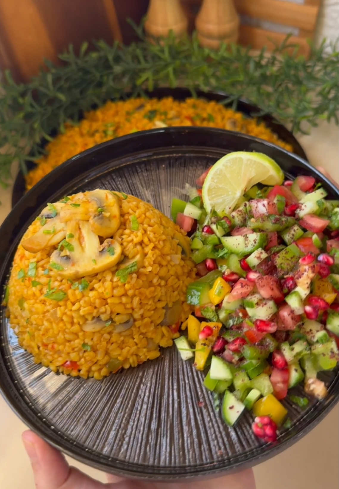 البرغل التركي اطيب اكلة نباتية #وصفات #اكسبلور