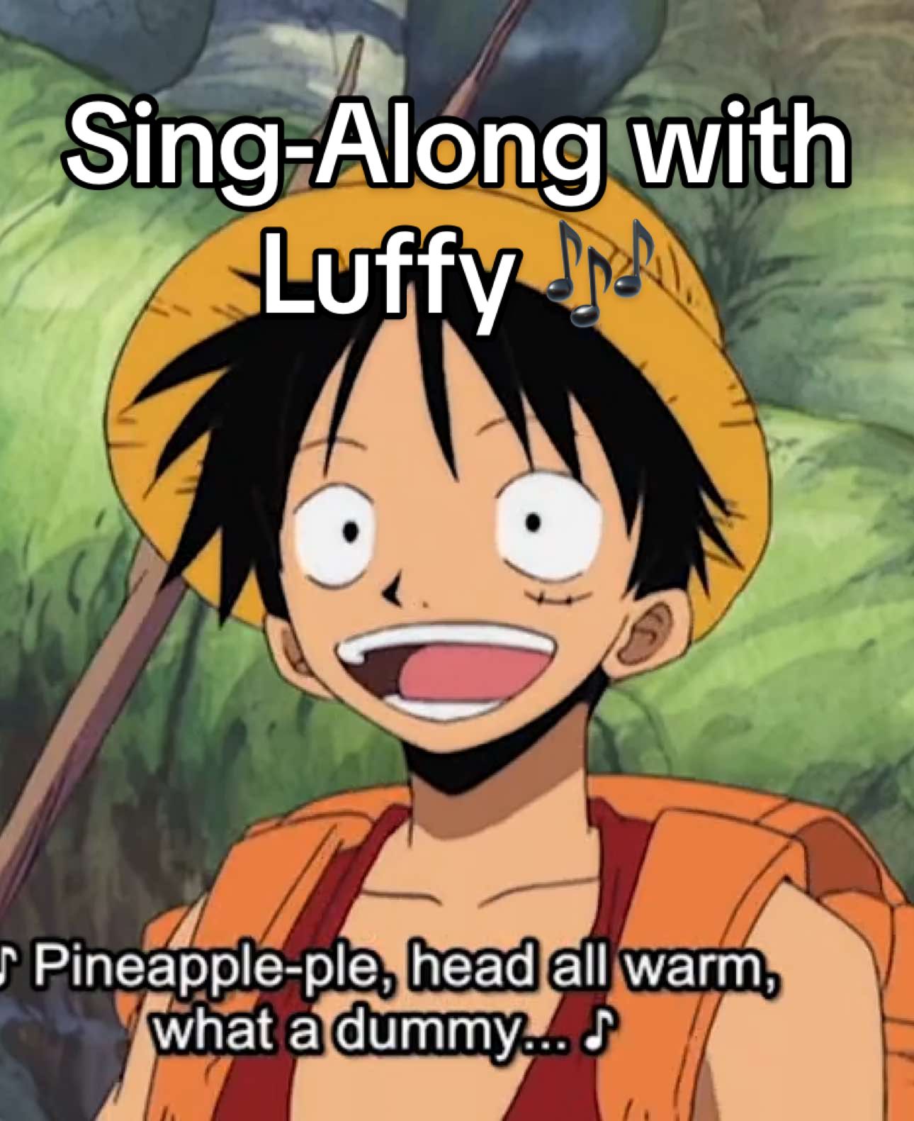 Don’t be a dummy and interrupt the captain’s song 🎶👊 Repost if you’d back Luffy’s singing career 🔥 #TravelThursday #Anime #ONEPIECE #fyp