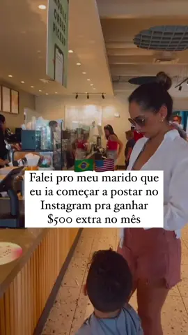 Me segue ✅ pra receber diversas dicas de como gerar renda online mesmo sendo imigrante 🇺🇸, mamãe e que quer ser presente na vida dos filhos