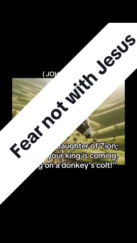 Fear not with the presence and coming of the Lord Jesus Christ. #Jesusiscoming #Jesuslovesyou #yeshuashepherd #fearnotwithJesus #comingoftheLORD 