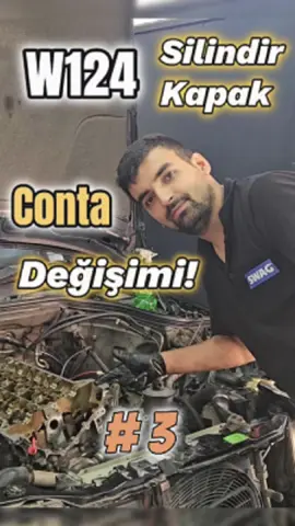 Bu videoda urü merhaba yerleşletirme bulunmaktadır.  🔧 Mercedes-Benz M111 motorumuzun silindir kapağı montajını gerçekleştirdik. Contanın doğru şekilde yerleştirilmesinden, cıvata torklama sıralarına, hidrolik iticilerden eksantrik millerine kadar her aşamayı servis manueline uygun şekilde uyguladım. Ön zincir kapağı ve termostat yenilemesiyle montajımızı tamamladık. Bu projede yanımızda olan @febi_bilstein’e destekleri için teşekkür ederim 🙏 #MercedesBenz #W124 #M111 #SilindirKapak #EngineBuild 