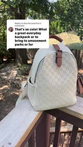 Replying to @KerrieLovesYou it is SO good 🙌🏼🙌🏼🙌🏼 #purse #backpack #diaperbag #travelbag 