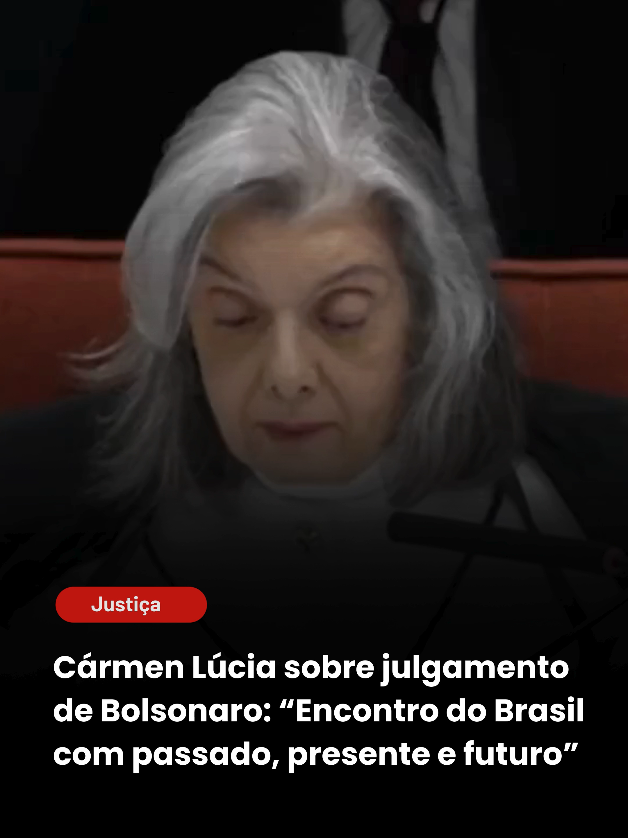 Durante sessão no STF nesta quinta-feira (11/9), a ministra Cármen Lúcia afirmou que o julgamento de Jair Bolsonaro (PL) representa um “encontro do Brasil com passado, presente e futuro”. A fala marcou a abertura de seu voto na análise da trama golpista. 🔔 Leia a matéria completa em imaranhense.com e siga @iMaranhense em todas as plataformas digitais. 🔎 hashtags: #imaranhense #cármenlúcia #stf #bolsonaro #politica #brasil © Vídeo: Reprodução/TV Justiça