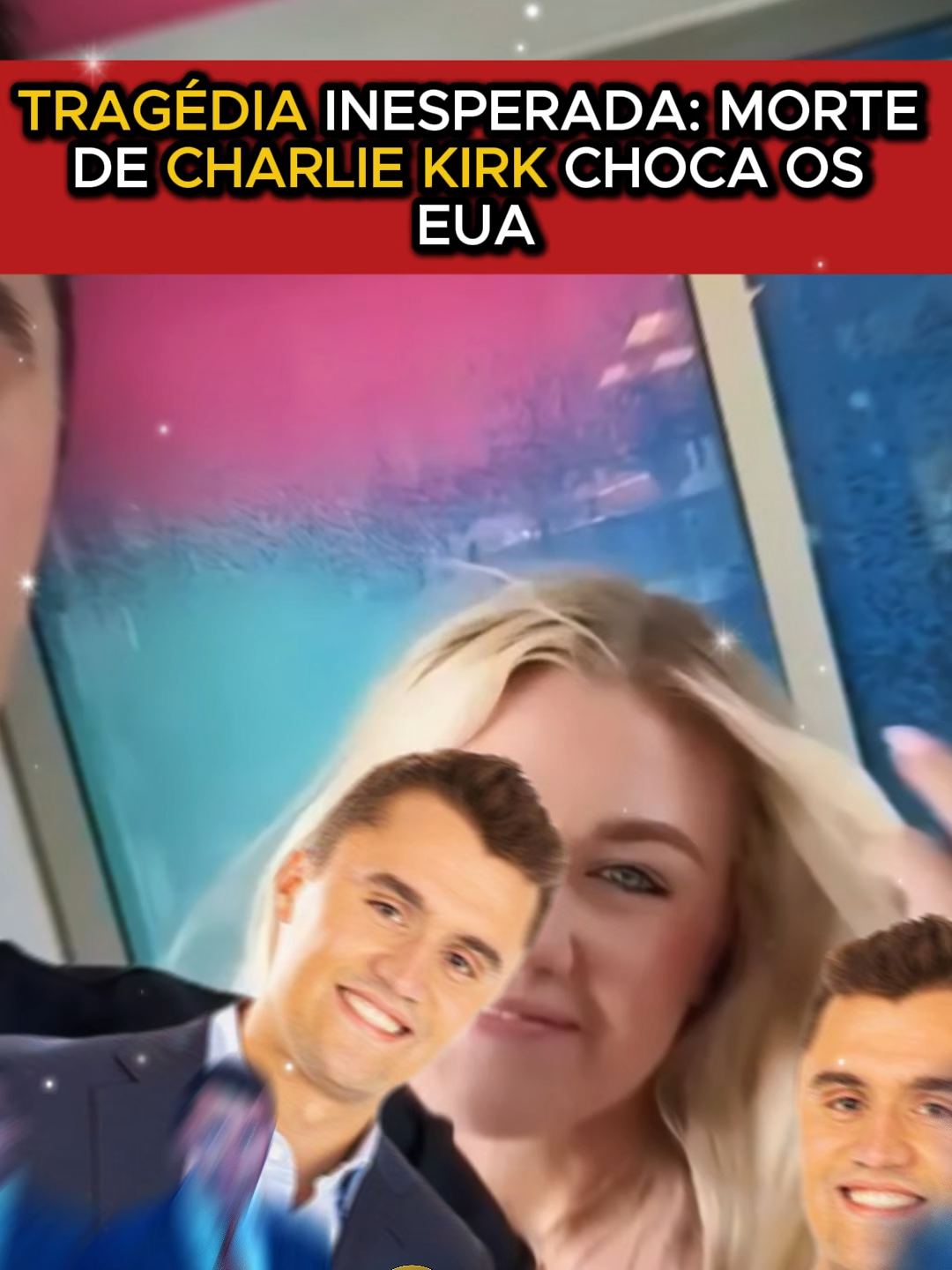 Charlie Kirk notícia #CharlieKirk #DonaldTrump