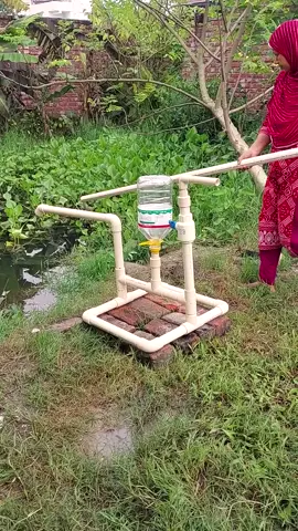 This is how | pump water from PVC Pipe without electricity!