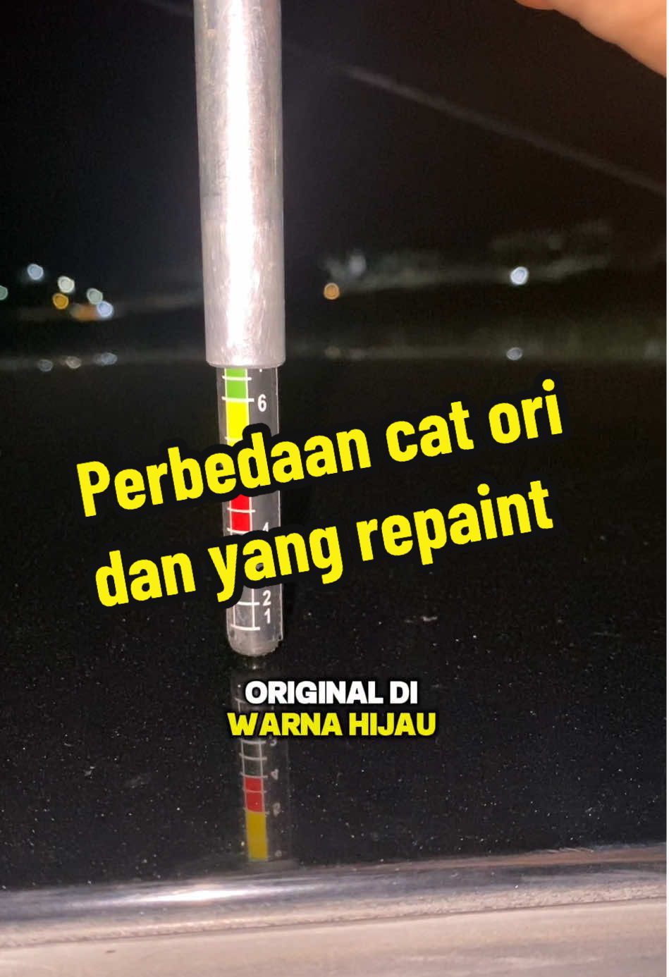 Perbedaan cat ori repaint dan dempulan Tes menggunakan alat ukur ketebalan cat auto lak thickness paint scaner magnet tester #inspeksimobilbekas #thickness #alatukurketebalancat #autolak #wibgajian 