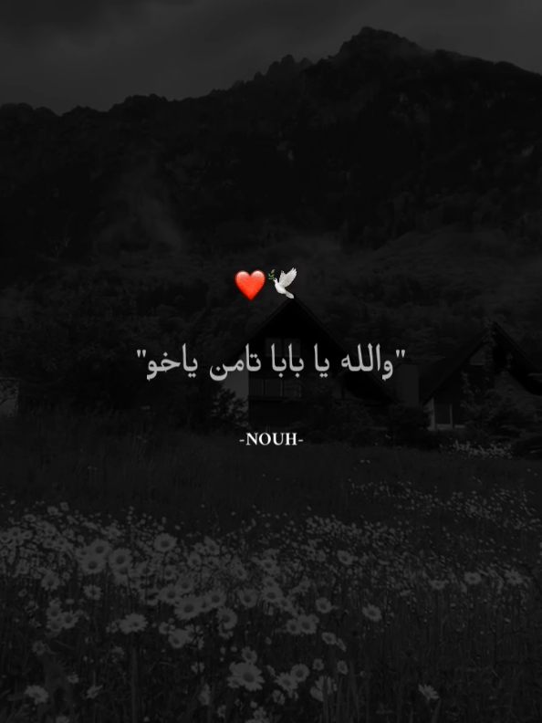 خلي كلمة للأب تاعك ❤ #hassouna_nouh #fyp #tagiha💍tagiiih🖇❤ #طاقيه_طاقيها😁❤️💍 #تصميم_فيديوهات🎶🎤🎬 