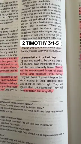2 Timothy 3:1-5 TPT #bible #bibleverse #christian #christiantiktok #fyp 