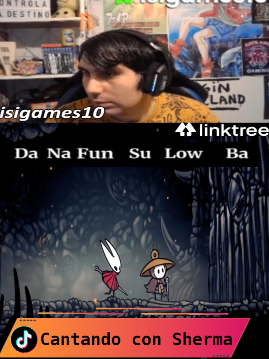 Sherma y yo: una canción, una conexión 🎶 en Silksong #HollowKnightSilksong #Sherma #isigames10 #Isiland #GamingClip #DuetoMusical #FYP #Metroidvania