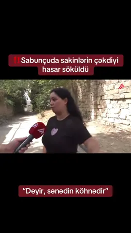 Sabunçuda torpaq qalmaqalı: “Evimi uçurmağa gəlirlər” #sabunçu #keşfet #azerbaycan #sabuncu #söküntü 
