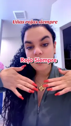 Uñas rojas siempre #nails #red #rojo #odessatx #midlandtx 
