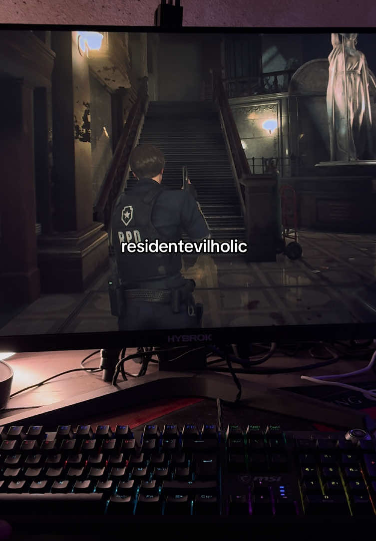If survival horror had a fanbase, I’d be the president. #residentevil #residentevil4remake #residentevil3remake #horrorgame #holichallenge 