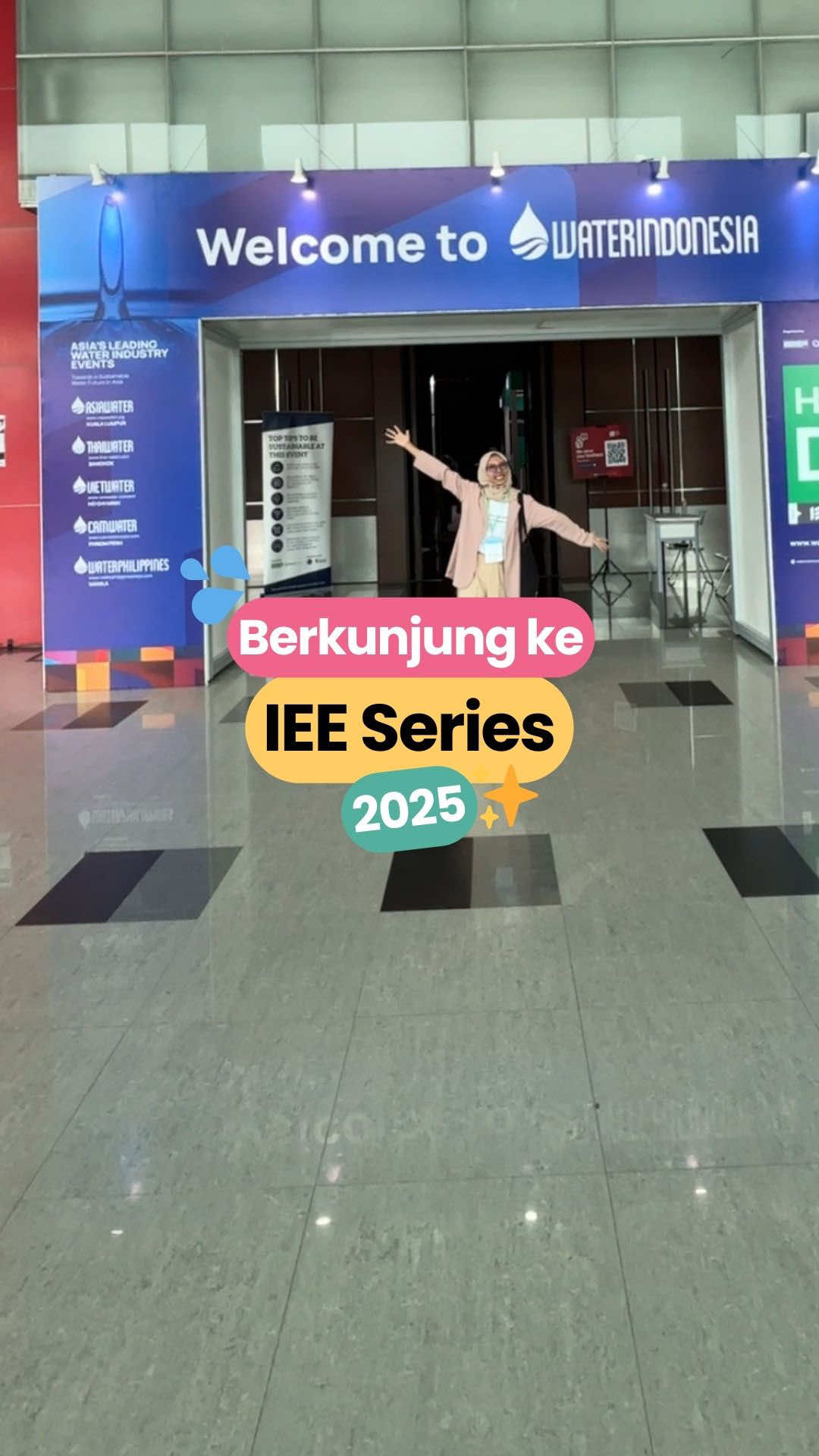 Otw ke JIEXPO buat ke Indonesia Energy & Engineering Series 2025 🚗 #SustainabilityIEE #IEESERIES2025 #unsdgs 