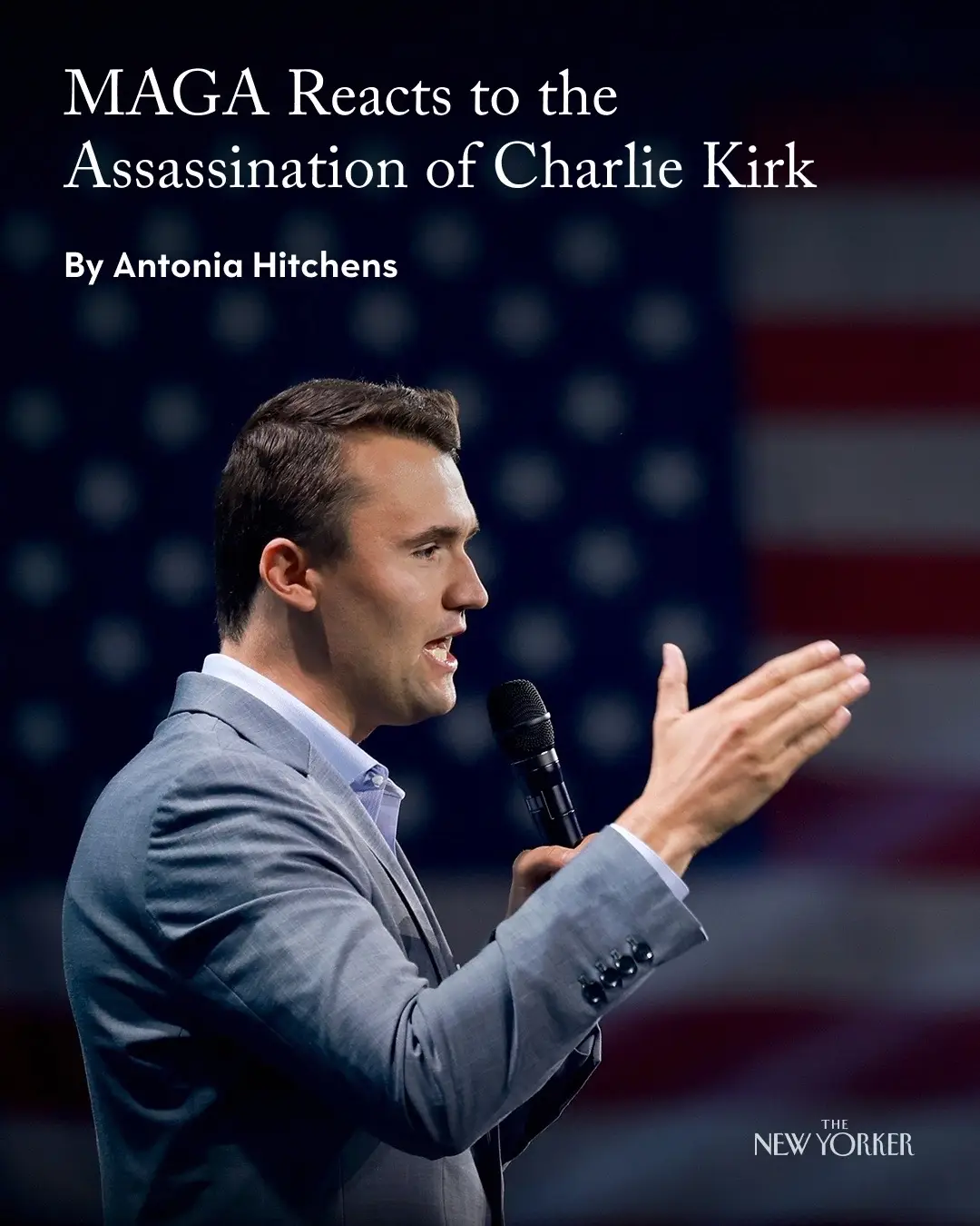 Yesterday, after Charlie Kirk was assassinated onstage in Utah, it felt, to many in the MAGA movement, like the war was here. On the House floor, Speaker Mike Johnson interrupted votes to hold a moment of silence for Kirk. Lauren Boebert shouted that they should be praying out loud: “Silent prayers get silent results.” Anna Paulina Luna yelled, at Democrats, “Y’all caused this!” Antonia Hitchens attended a vigil for Kirk at St. Joseph’s, a Catholic church in D.C., where she spoke with attendees and people involved with the Trump Administration about what Kirk’s death means for the American right. Read more at the link in our bio. #news #politics 