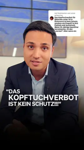 Antwort auf @Loran FAQs zum Kopftuchverbot. Der Schutz junger Mädchen ist unser oberstes Ziel! 🧕