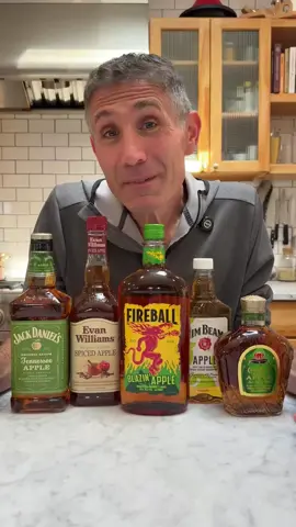 Autumn isn’t just about pumpkin spice! It’s also apple season. So for today’s F’d Up Shit I Found at the Liquor Store, let’s try apple-flavored whiskeys. * * #mixology #liquor #cocktailculture #cocktails #cocktail    @fireballwhisky @Crown Royal  