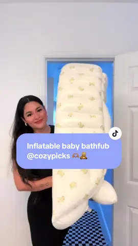 This inflatable bathtub from @CozyPicks is everything and more! It is SUPER easy to set up, it only took me about 3 minutes to get it all done! I cannot wait for my son to have endless memories during bath time with his awesome inflatable bathtub 🫶🏽  Thank you so much @cozypicks 🫶🏽🧸 #inflatablebathtub #cozypicks #cozypicksinflatablebathtub #baby #firsttimemom #bathtime #bath #babyboy #fyp #tiktokshop #tiktokaffiliate #affiliatemarketing #affiliateprogram #LanguageLearning 