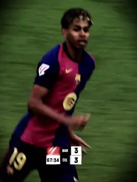When Yamal clutched vs Celta Vigo 🤯🔥 #yamal #barcelona #clutch #remontada 