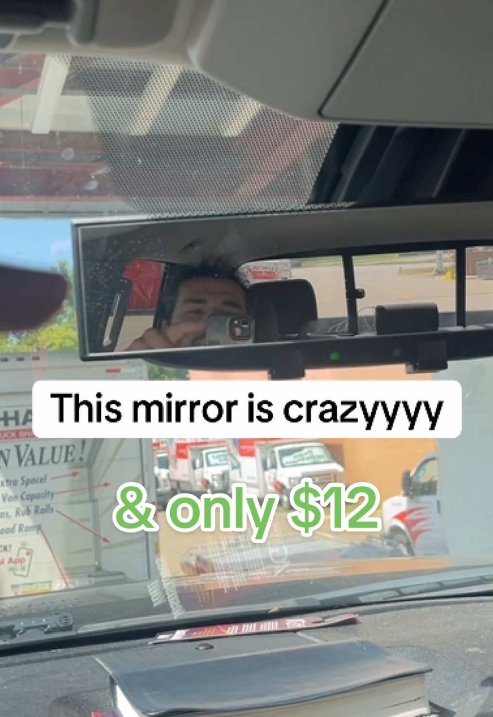 I can see everything 😂 definitely getting used to it, and I am super happy with it now.  #fyp #foryou #Lifestyle #carsoftiktok #helpful #useful 