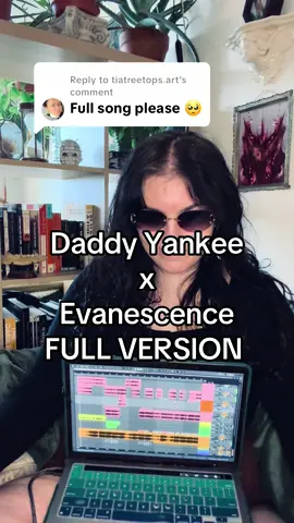 Replying to @tiatreetops.art a second vid has hit the feed #gasolina #bringmetolife #daddyyankee #evanesence #mashup 