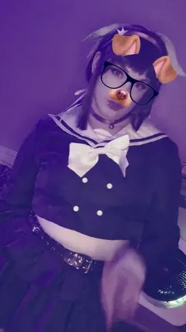 I was struggling so hard with making TikToks…#danganronpacosplay #tenkochabashiracosplay #fyp #danganronpav3kilingharmony #danganronpa 