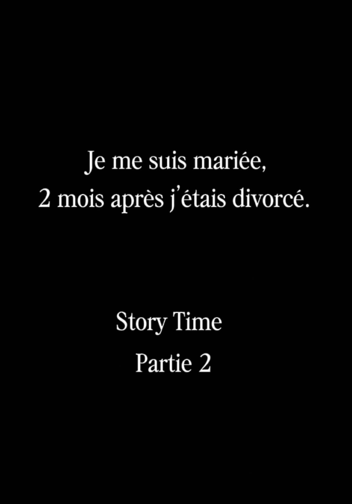 Le début du cauchemar…                            #storytime #divorce #marriedlife #bellefamille #fyp 