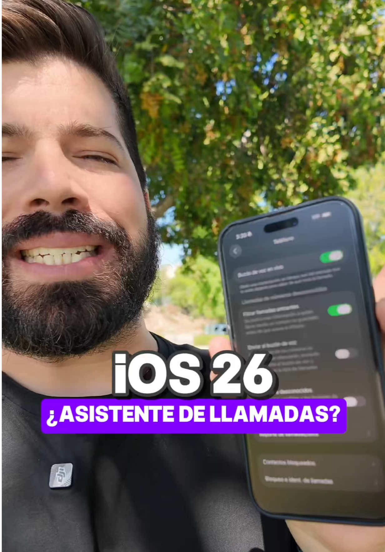 CON IOS26 EN IPHONE LAS LLAMADAS NO SERÁN LO MISMO 🤯 Tenemos fecha oficial, iOS26 llegará al público general el 15 de Septiembre, entonces muy atentos que ese día podrás empezar a usar todas las funciones del nuevo SO de las que he hablado, y seguiré mostrando por acá. ¿Qué te parece? 