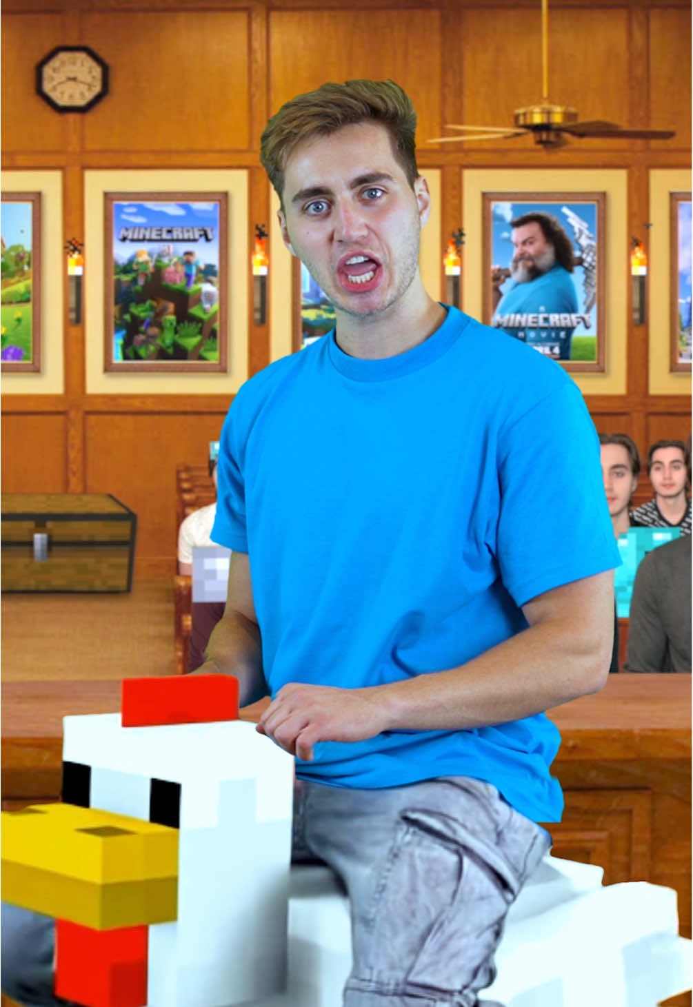 If Minecraft had court 5…