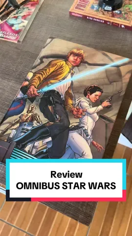 Fazendo um pequeno review desse livro enoooorme omnibus que eu tenho de Star Wars que eu acho muito lindo e queria mostrar pra vocês #starwars #omnibus #omnibusstarwars #hq #gerk 
