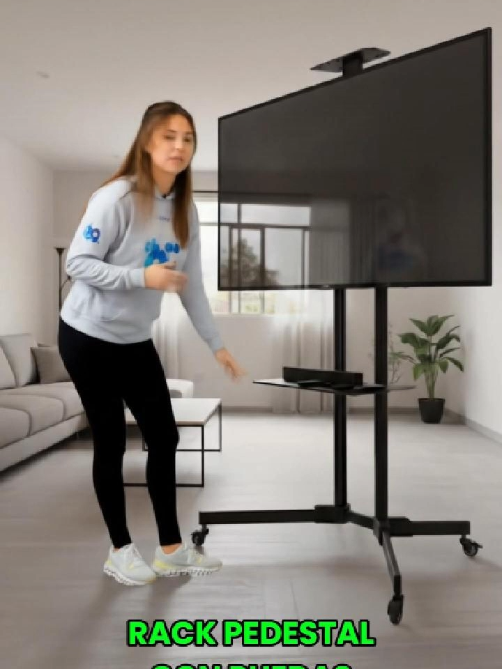 Rack Pedestal con ruedas ¿Alquilas y no quieres hacer huecos? 🛠️🚫 ¿No tienes pared disponible para tu TV? 👉 Este Rack Pedestal Movible es la solución: ✔️ Resistente y elegante ✔️ Fácil de mover entre ambientes ✔️ Perfecto para depas y casas modernas 📦 Envíos a todo el Perú 📲 WhatsApp 973 499 999 #RackPedestal #SoporteTV #EnvíosAPeru #Racks #RackJesúsMaría #RackLima #rackpueblolibre #rackMiraflores