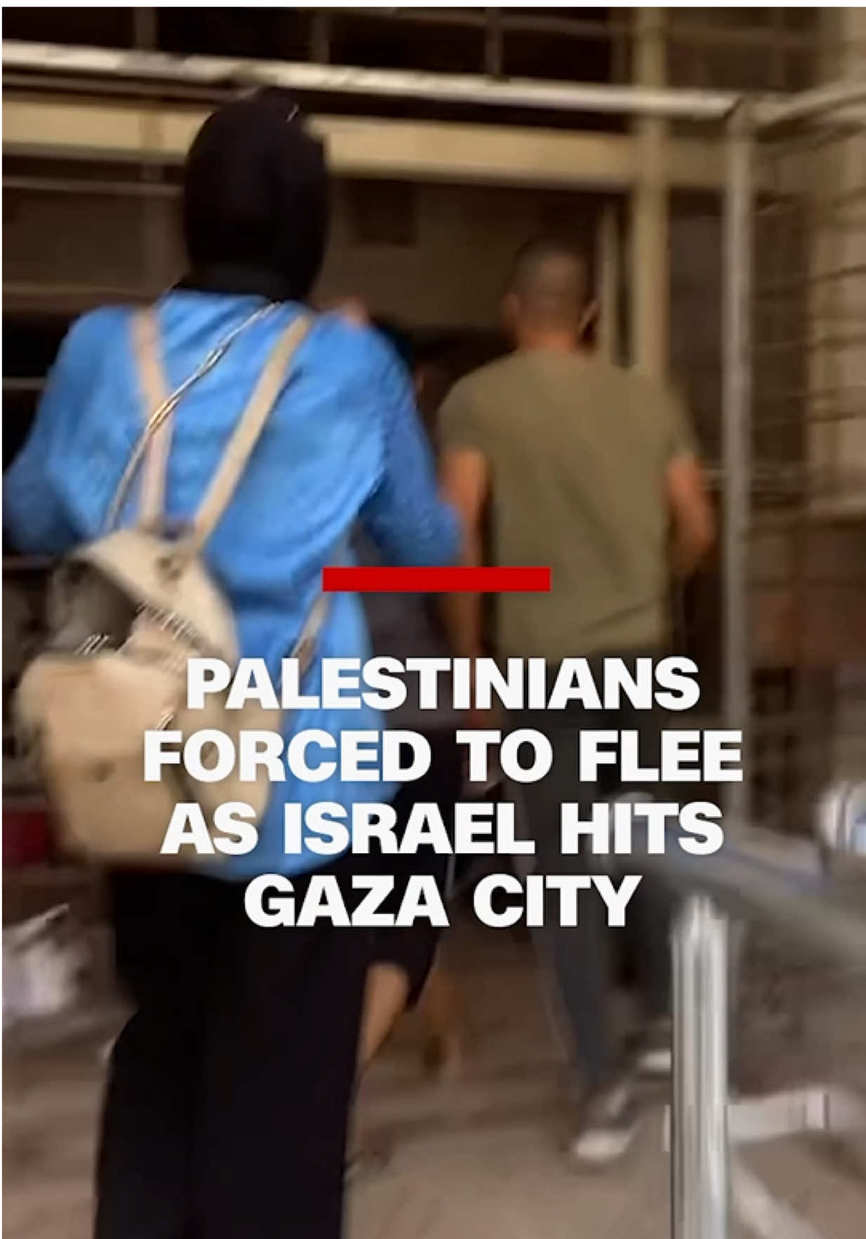Palestinians are fleeing Gaza City after Israel ordered a complete evacuation ahead of its controversial military takeover. CNN's Jeremy Diamond reports. #cnn #news 