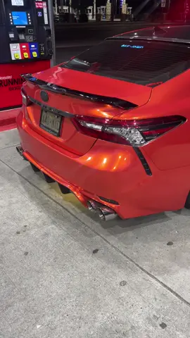 Easily the best wrap I put on although I haven’t showed the new one yet. Don’t think it will hit like the copper did #camry #toyota #vinylwrap #modifiedcars 