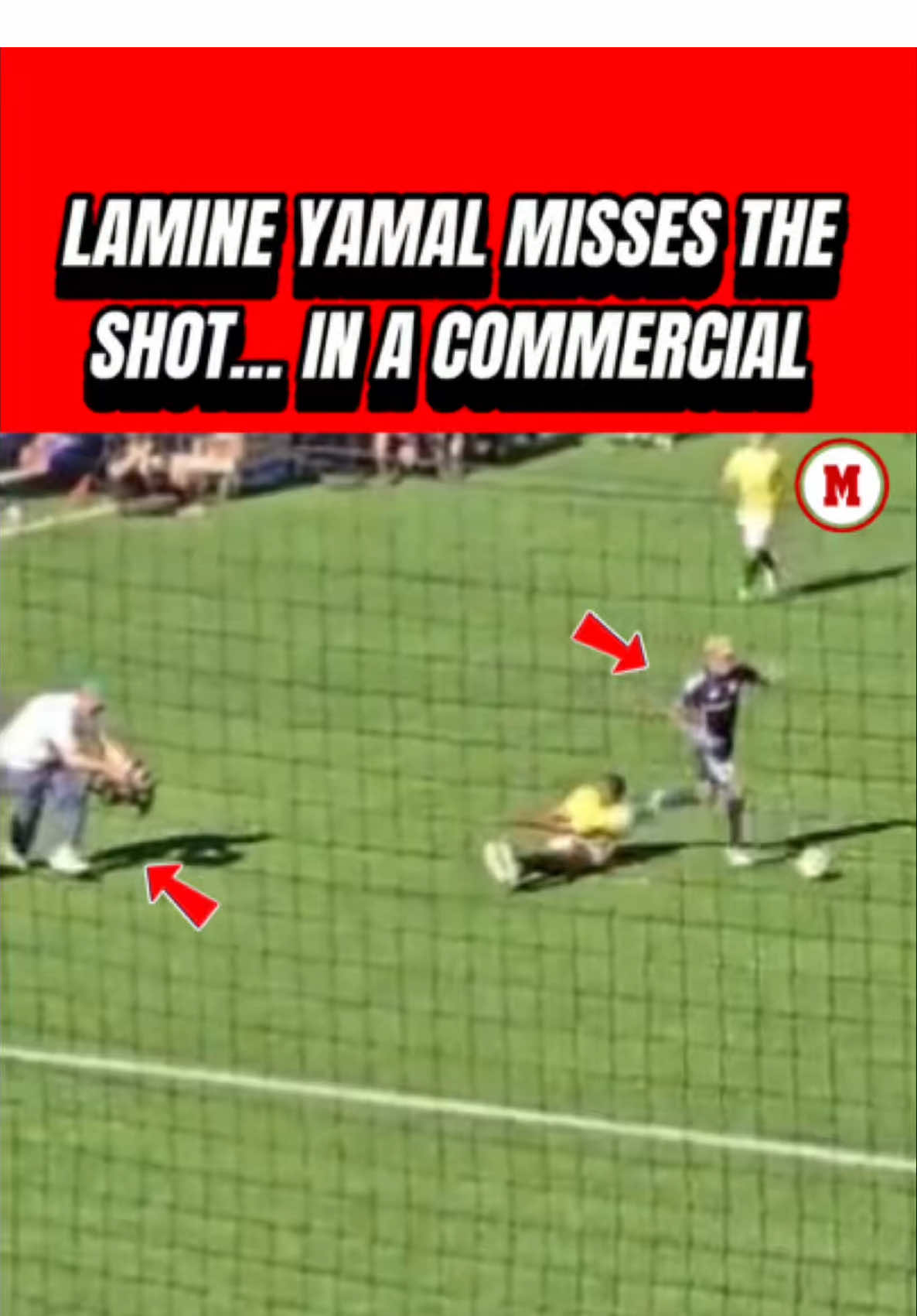 🎬 Lamine Yamal was spotted filming a commercial, but the Barcelona wonderkid incredibly missed his shot 😅 Via TT/ osoriodm19 #lamine #lamineyamal #barcelona #yamal #Soccer   