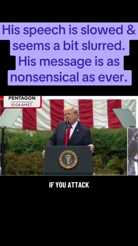 He said the department of war was renamed and their intent is to be different and more aggressive. President of peace yeah? More like preident of propaganda and division.  #fdt #departmentofwar #fyp #911 