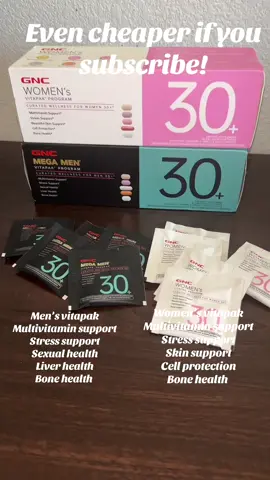 These vitapaks are all you need to get a full day of vitamin supplements! This is a great deal and cheaper then GNC!! Yall get yours now while they are on sale and before they sale out!!!  #wellness #vitamin #health #gnc #supplementsthatwork @Billy Clinton @GNC Live Well 
