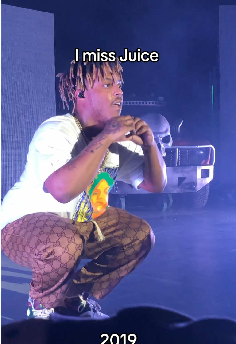 last night I was at the Greek, watching my good friend @Cian Ducrot open for Teddy swims. It reminded me of the last time I was there, six years ago, when I got to shoot for juice, ski, scheme, Mosey,. I miss Juice WRLD. #juicewrld #2019