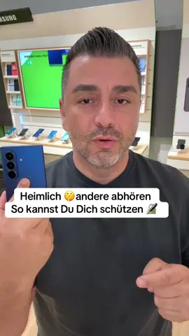 Heimlich 🤫andere abhören  So kannst Du Dich schützen 🔏 #samsungtips #samsungtricks #androidtips #androidtricks #datenschutz
