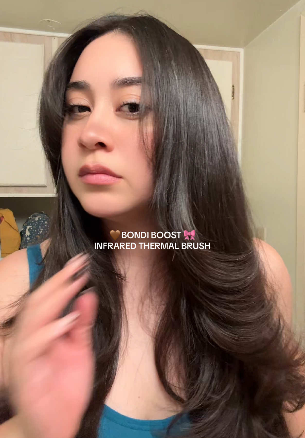 #fy #hairtok #longhair #thermalbrush 