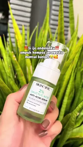 Rekomendasi serum untuk wajah berjerawat, pakai Serum Salicylic acid anti acne skintific. Nampol banget nih🥰✨ #skintific #salicylicacid #acnecare #acneskincare #fypskincare  @Skintificid 