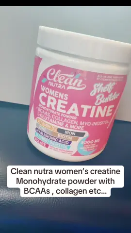 @Clean Nutra #creatine#women #collagen#fyp #tiktokshop 