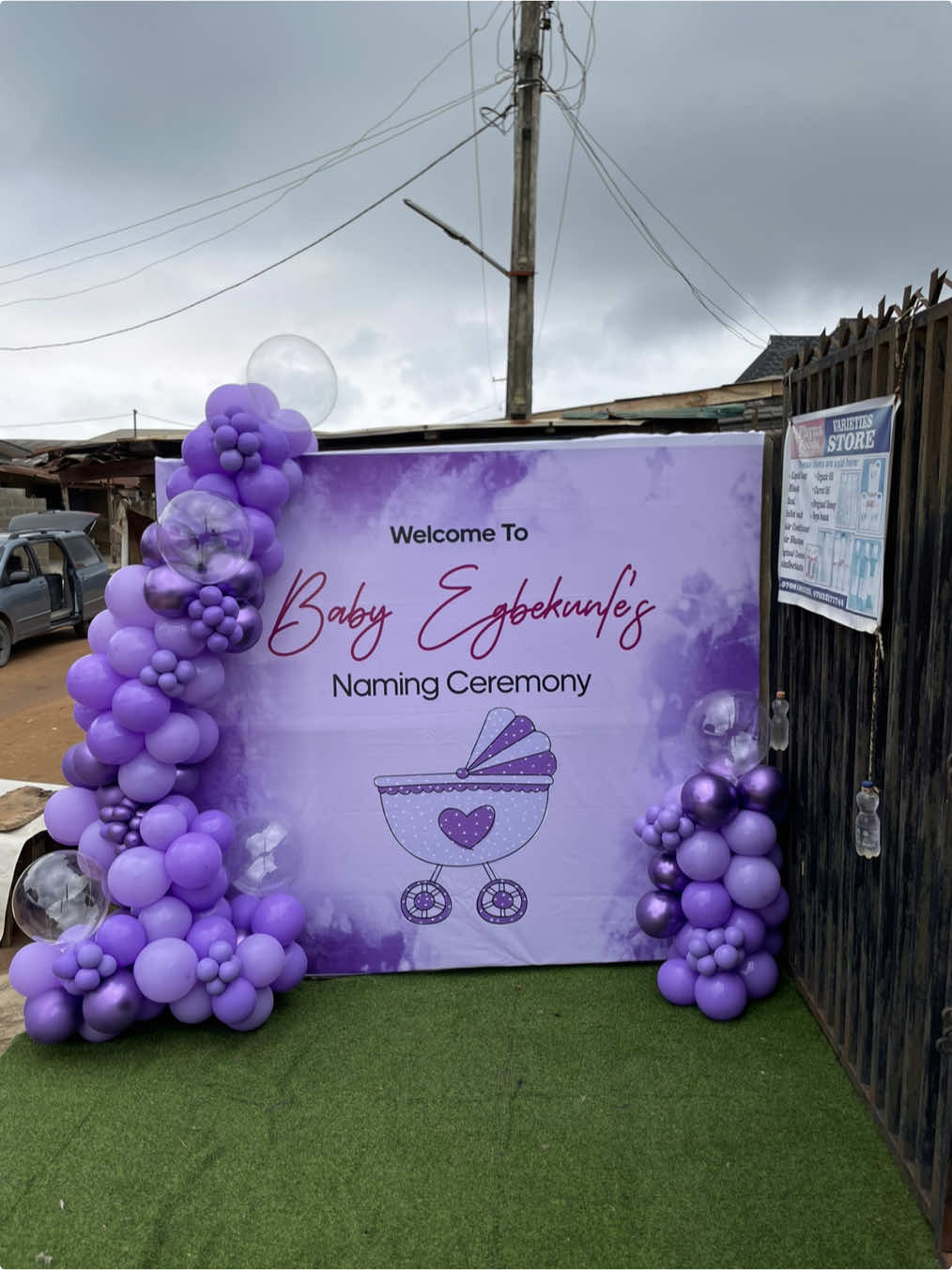 💜💜💜. #namingceremony #blowthisupforme #tiktokviral #goviral #fyp 
