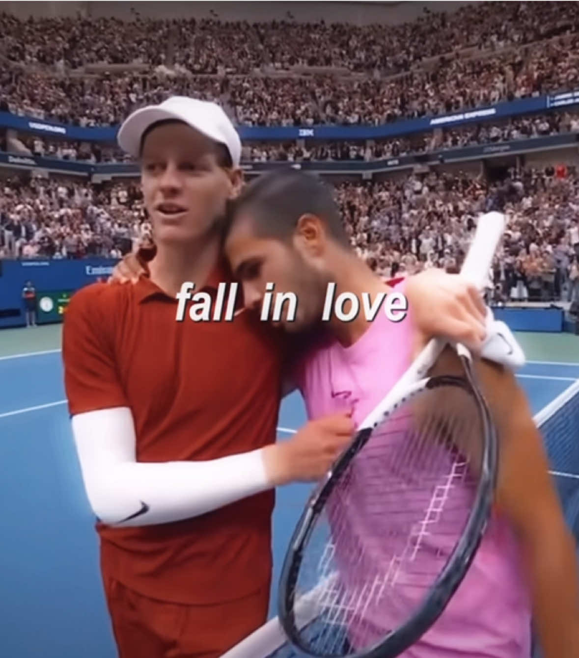 #SINCARAZ “i hope we play some more” oh if only you knew 😭 #janniksinner #carlosalcaraz #tennis #edit 