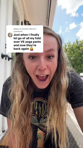 Replying to @Kristen Marie !!! Screaming!!!! I’m getting flashbacks, and I’m actually so happy about it. #yogapants #foldoveryogapants #halara #tiktokshopcreatorpicks #activeinhalara 